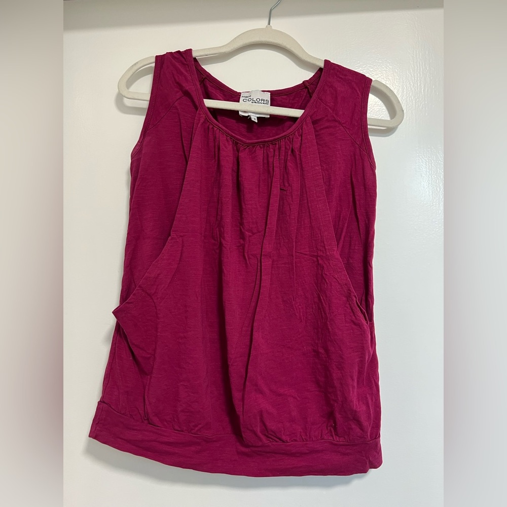 MBM Colors by My Bella Mama- pink nursing shirt